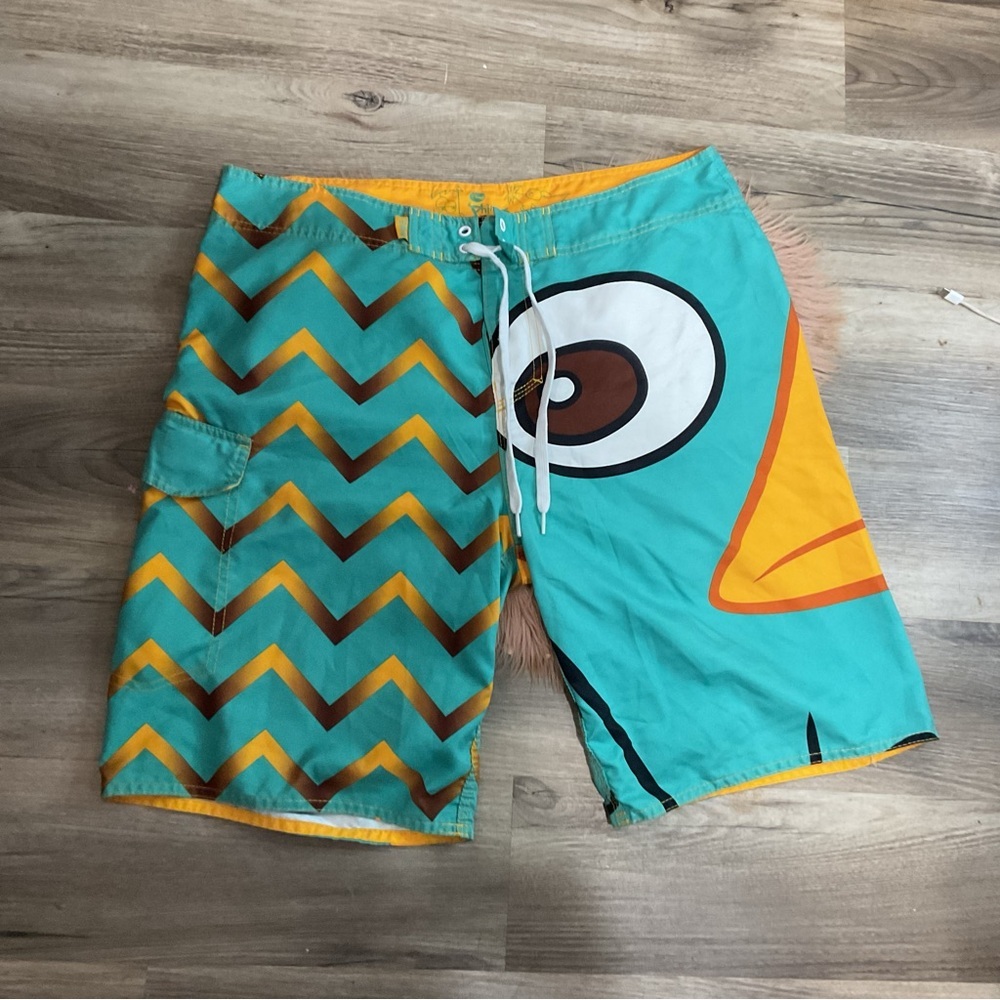 Phineas and Ferb Perry Swim Short Size 36
